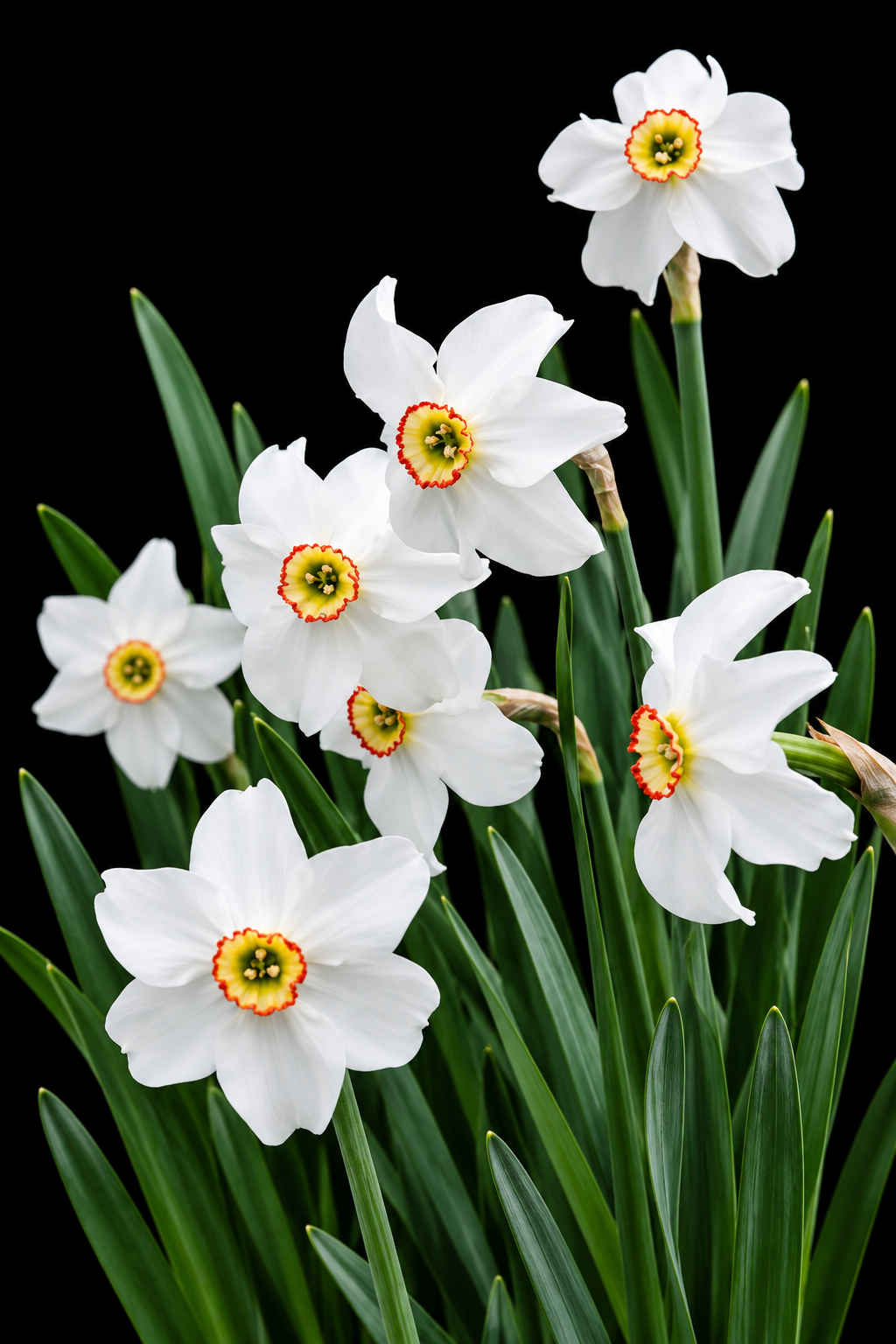 Narcissus Poeticus Recurvus narcišu sīpoli